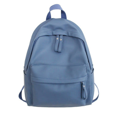 Mochila negra mujer instituto azul